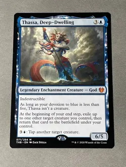 MTG Thassa, Deep-Dwelling Theros Beyond Death NM Unplayed - Image 1