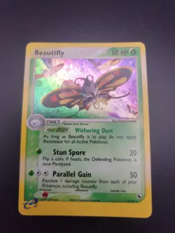 Pokemon TCG - Beautifly 2/109 - EX Ruby & Sapphire - Holo Rare - Image 1