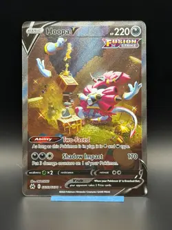 Pokemon TCG Hoopa v Galarian Gallery Crown Zenith Full Art GG53/GG70 NM - Image 1