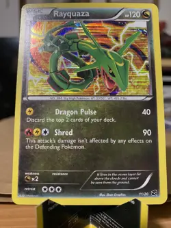 Pokemon TCG Rayquaza Dragon Vault 11/20 Holo Rare - Image 1