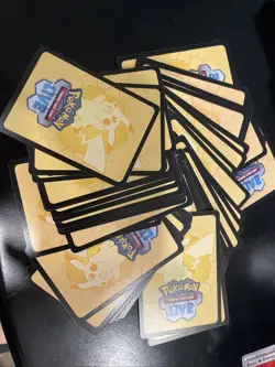 Pokemon Mega Evolution TCG Live Codes 5x (eBay Message) - Image 1