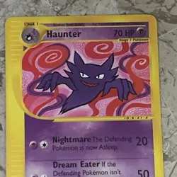 Haunter - 80/165 Expedition Base Set - Pokemon TCG - 2002 Mint - Image 2