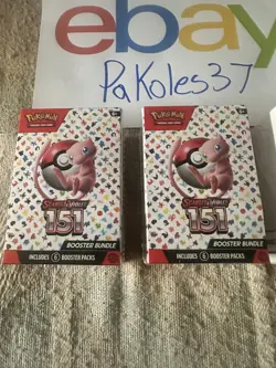 151 Scarlet Violet Booster Bundle Lot of 3 Brand New Sealed Bundles Pokemon TCG - Image 5