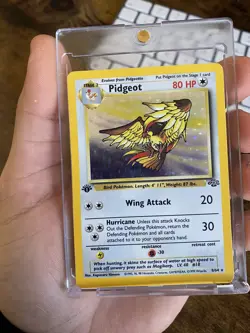 Pokemon TCG Pidgeot Jungle 8/64 Holo 1st Edition Holo Rare - Image 1