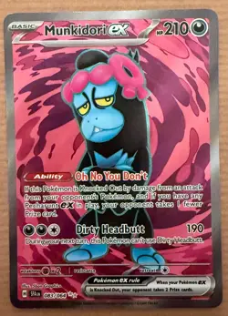 Pokemon Tcg Munkidori EX 083/064 Holo Full Art Shrouded Fables NM - Image 1