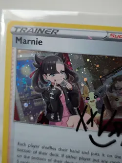 🔥 Pokemon Trading Card Game 🔥 Sword and Shield Promo Holo Marnie SWSH120 🚀✈ 820650808760 - Image 2