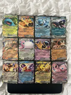 Pokemon TCG Scarlet & Violet 151 All Double Rare Complete Bundle - ALL 12 Cards - Image 1
