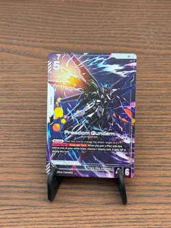 Gundam Card Game Newtype Rising Freedom Gundam ZGMF-X10A GD01-065 L - Image 1