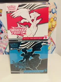 Pokemon TCG Black Bolt and White Flare Elite Trainer Box (ETB) - Factory Sealed - Image 1