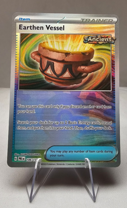 Pokemon TCG Prismatic Evolution Earthen Vessel Holofoil poke ball pattern 106/13 - Image 1