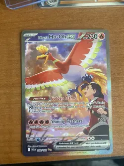 Pokemon TCG Ethan's Ho-Oh EX Sir 230/182 Destined Rivals Mint/Nm Condition - Image 3