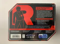 Pokemon TCG Team Rocket Destined Rivals Persian Factory Sealed 5 Booster Tin - Image 2