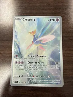 Pokemon Cresselia 071/064 Shrouded Fable Illustration Rare Holo NM - Image 1