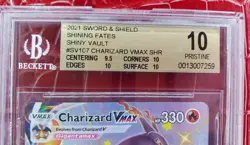 Shiny Charizard VMAX BGS 10 PRISTINE Gold Pokemon Shining Fates Vault SV107 💎 - Image 2