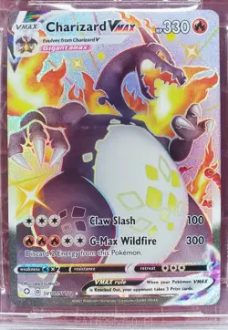 Shiny Charizard VMAX BGS 10 PRISTINE Gold Pokemon Shining Fates Vault SV107 💎 - Image 5