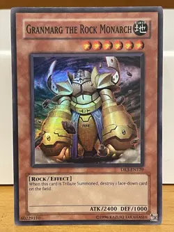 Granmarg The Rock Monarch - DR3-EN129 - Super Rare - LP - Image 1