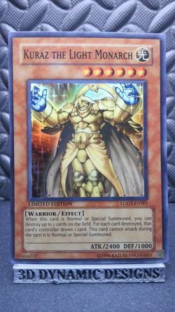 | Yugioh Kuraz the Light Monarch LODT-ENSE1 Super Light Of Destruction VLP 🔥 | - Image 1