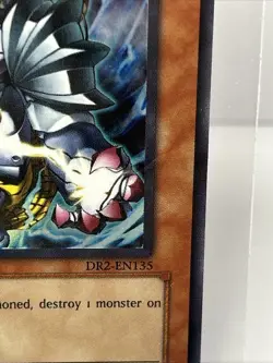 Yugioh Zaborg The Thunder Monarch DR2-EN135 Super Rare - Image 2