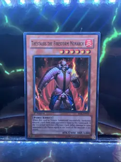 Thestalos the Firestorm Monarch RDS-EN021 Super Rare 1st Edition LP (slot#234) - Image 1