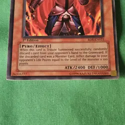 Thestalos the Firestorm Monarch - RDS-EN021 - 1st Edition Ultra Rare - Yu-Gi-Oh! - Image 2