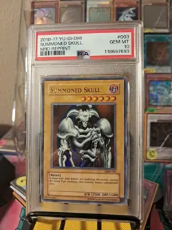 Summoned Skull MRD-003 Unlimited 2010-2017 Reprint PSA 10 Gem Mint - Image 1