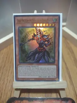 YuGiOh 2x Dark Magician The Magician Of Black Magic INFO-EN006 GandoraLEDE-EN001 - Image 3