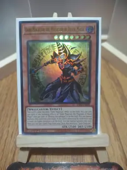 YuGiOh 2x Dark Magician The Magician Of Black Magic INFO-EN006 GandoraLEDE-EN001 - Image 4