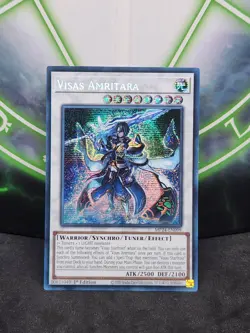 Yugioh Visas Amritara MP24-EN098 Prismatic Secret Rare 1st Edition NM - Image 1