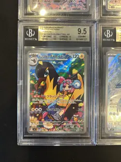 BGS 9.5 Pokemon Card 151 Japanese Ar Art Rare 6Card Set Bulk Different Types - Image 5