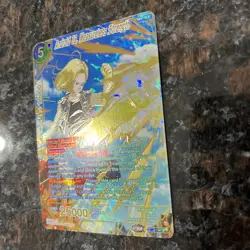 Android 18 Measuring Strength BT18-144 SPR Foil Dragon Ball Super Card Game | NM - Image 2