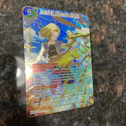 Android 18 Measuring Strength BT18-144 SPR Foil Dragon Ball Super Card Game | NM - Image 3
