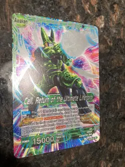 Cell Return of the Ultimate Lifeform Leader Foil Dragon Ball Super Card Game NM - Image 3
