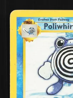 Poliwhirl 38/102 HP Base Set English Pokemon Card TCG - Image 4