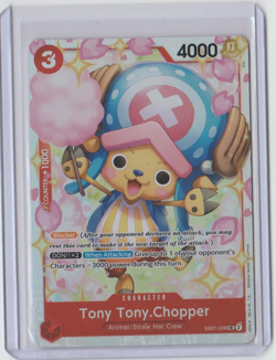 One Piece Card Game - Tony Tony Chopper - SR - EB01-006 - NM - English - Image 1