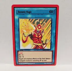 Ward Trading Card Game TCG 2nd Edition Generation 1 - Demonic Magic 39/150 Rare - Image 1