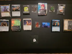 MTG MagicCon Atlanta 2025 Pins Mox Jasper Cryptex Gisela Red/Green Mana Fblthp - Image 1