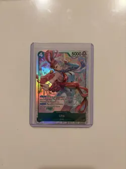 Uta (SR) OP13-023 One Piece Card Carrying On His Will English - Image 1