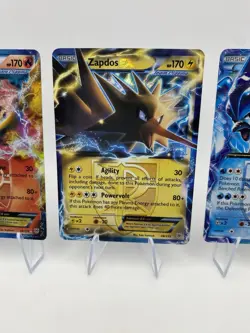 Articuno EX, Zapdos EX, Moltres EX, Plasma, Pokemon Cards 2012 - Image 3