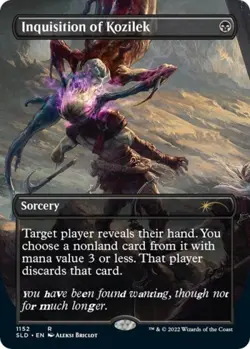 Inquisition of Kozilek -Foil Near Mint MTG Secret Lair - Image 1