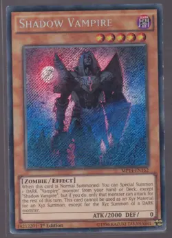 Shadow Vampire MP14-EN152 Secret Rare 1st Edition Yugioh Card TCG Trading Card - Image 1