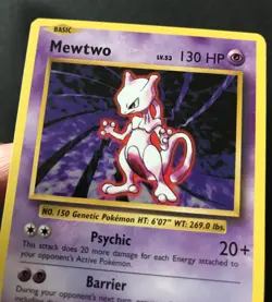 Mewtwo 51/108 XY Evolutions RARE NON-HOLO NON HOLO Pokemon Card Excellent - Image 3