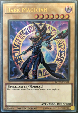 Dark Magician - Ultra Rare DUPO-EN101 Limited Edition YuGiOh TCG Card - Image 1