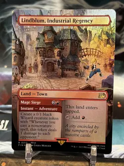 MTG | Lindblum, Industrial Regency (Borderless) [FINAL FANTASY] ✨FOIL✨ - Image 1