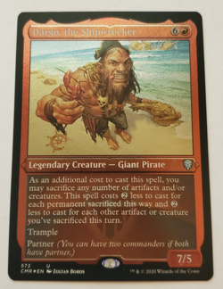 1x Dargo, the Shipwrecker Etched FOIL Commander Legends Magic the Gathering NM - Image 1