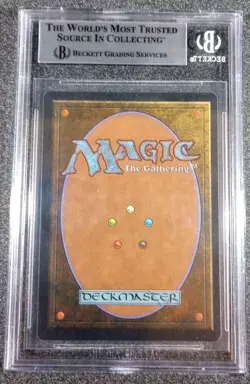 MTG 1993 Arabian Nights Sorceress Queen BGS Mint 9 Beautiful Subgrades - Image 2