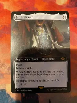 MTG Lord of the Rings Mithril Coat Extended Art - Image 1