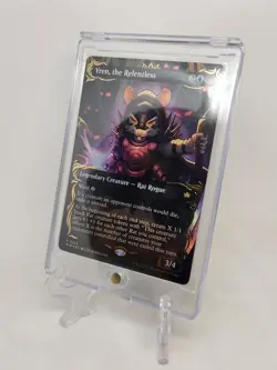 Vren, the Relentless (Borderless) (Raised Foil) Bloomburrow Foil - Image 1