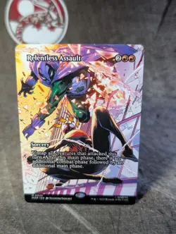 MTG, Relentless Assault (#0025), Marvel Eternal Legal, Borderless, NM Mythic - Image 1