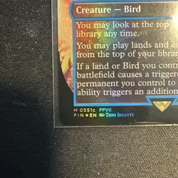 Traveling Chocobo (Borderless) (Neon Ink Blue) Final Fantasy Foil - Image 5
