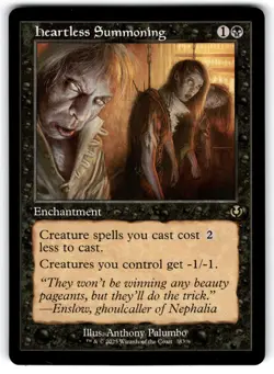Heartless Summoning (Retro Frame) #383 Innistrad Remastered - Image 1